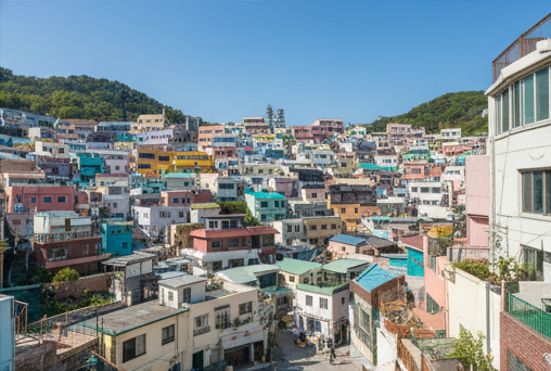 釜山の甘川洞文化村